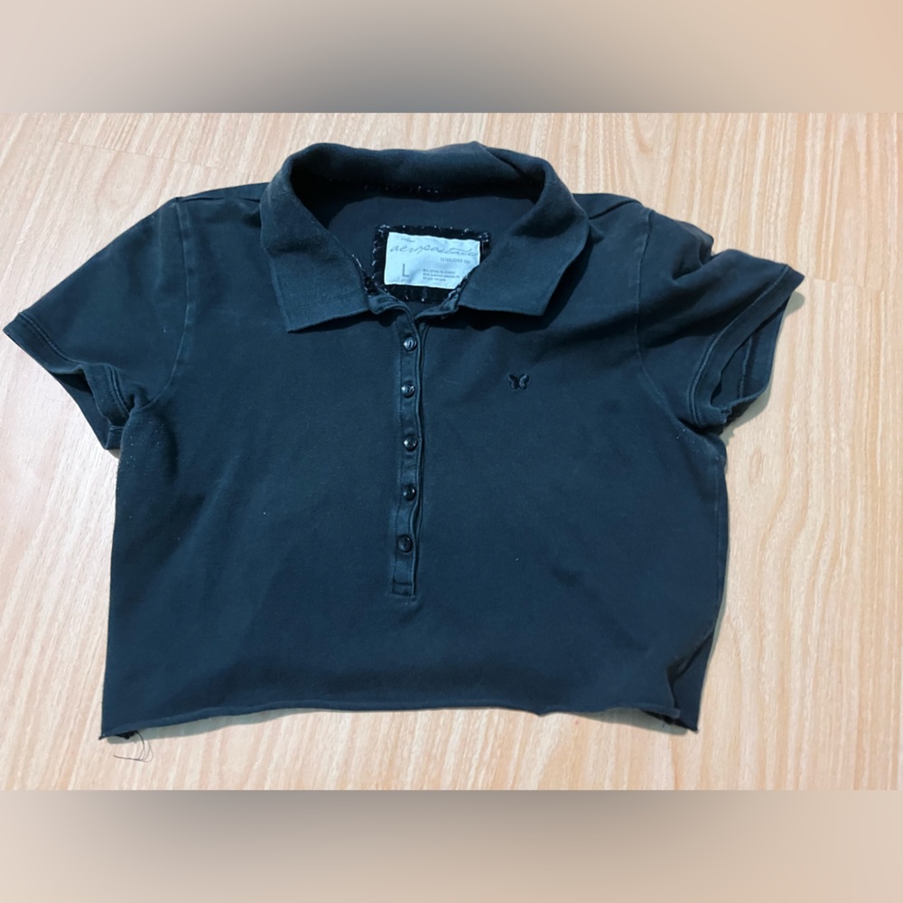 black button up